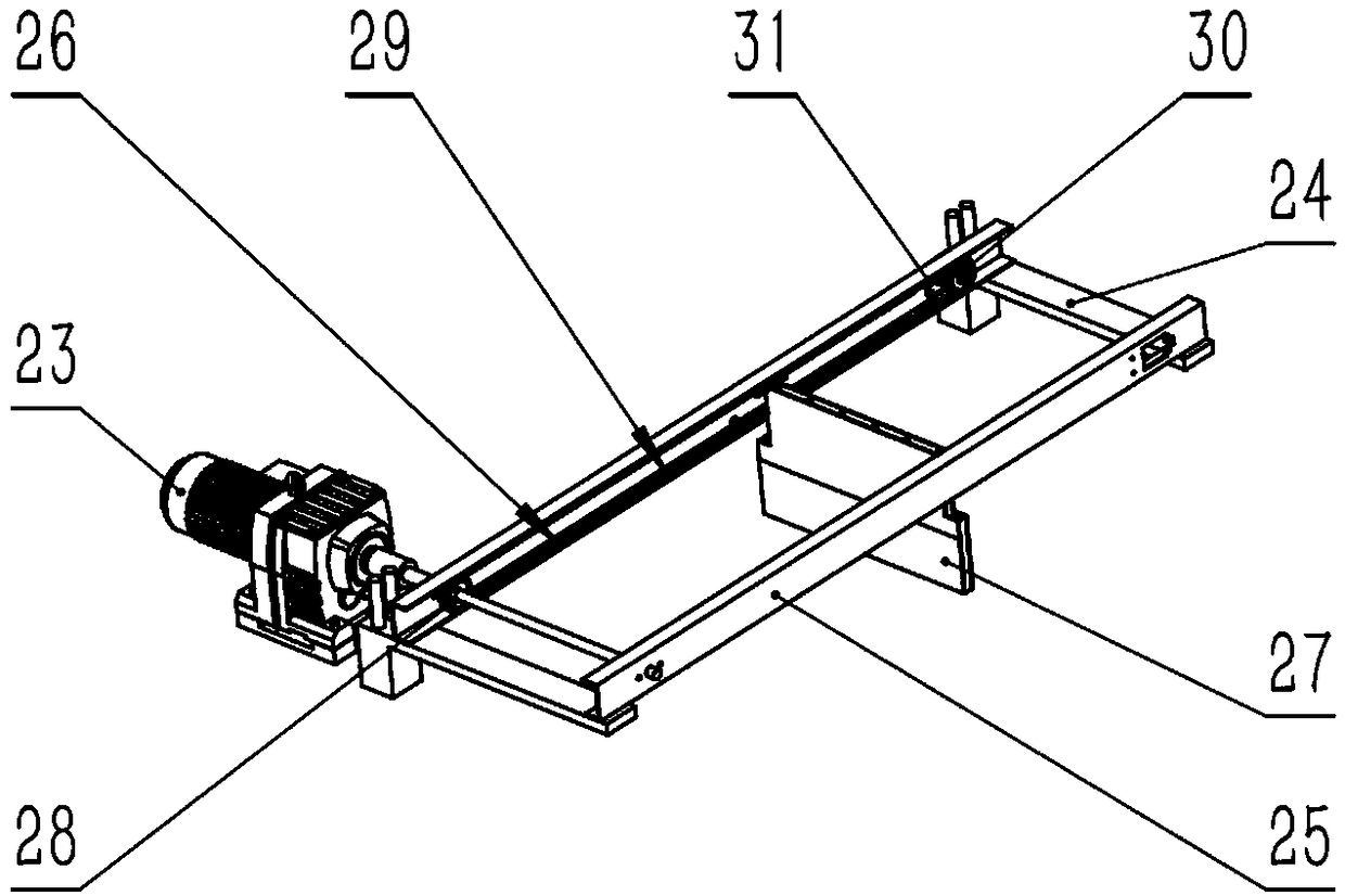 Fast palletizer in container