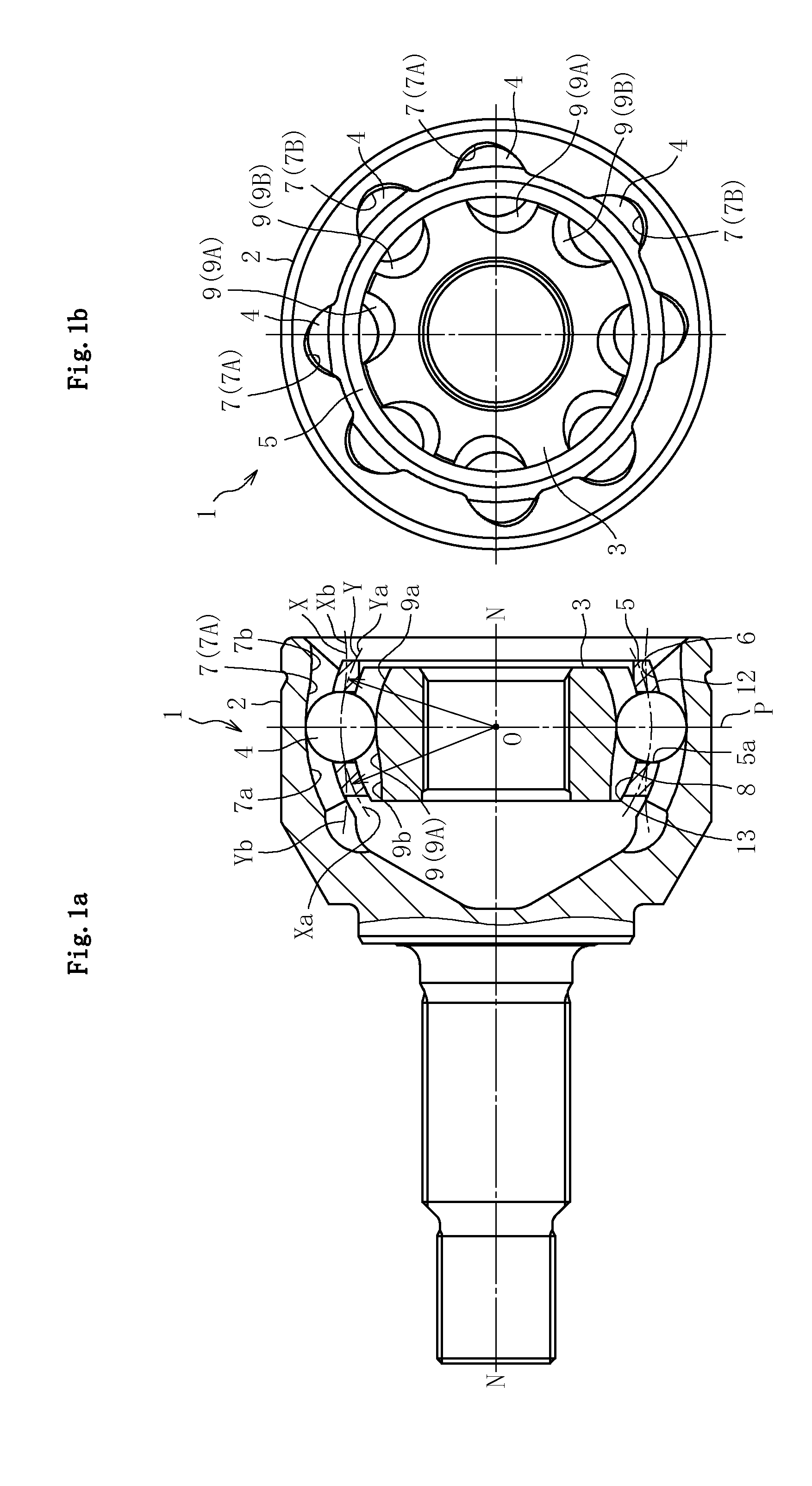 Fixed constant velocity universal joint