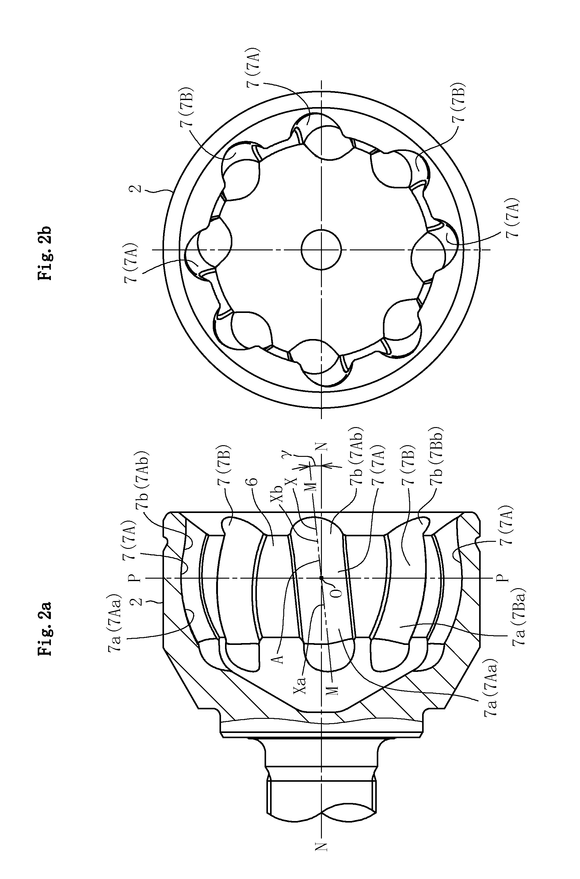 Fixed constant velocity universal joint