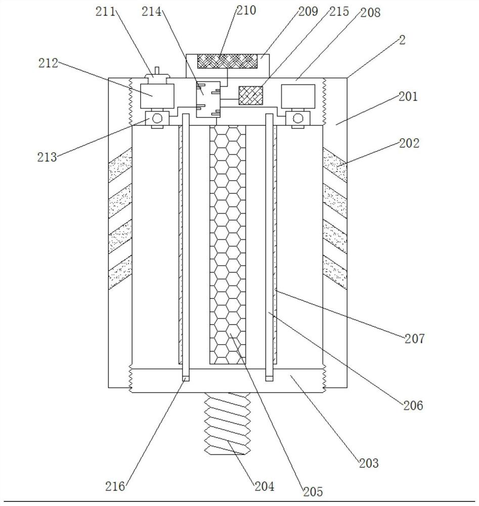 Multifunctional forest cultivation insect killing device