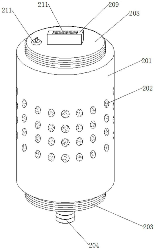 Multifunctional forest cultivation insect killing device