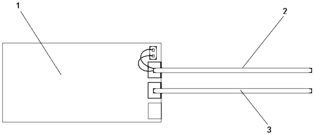 A device for correcting soil moisture content and a method for correcting the same