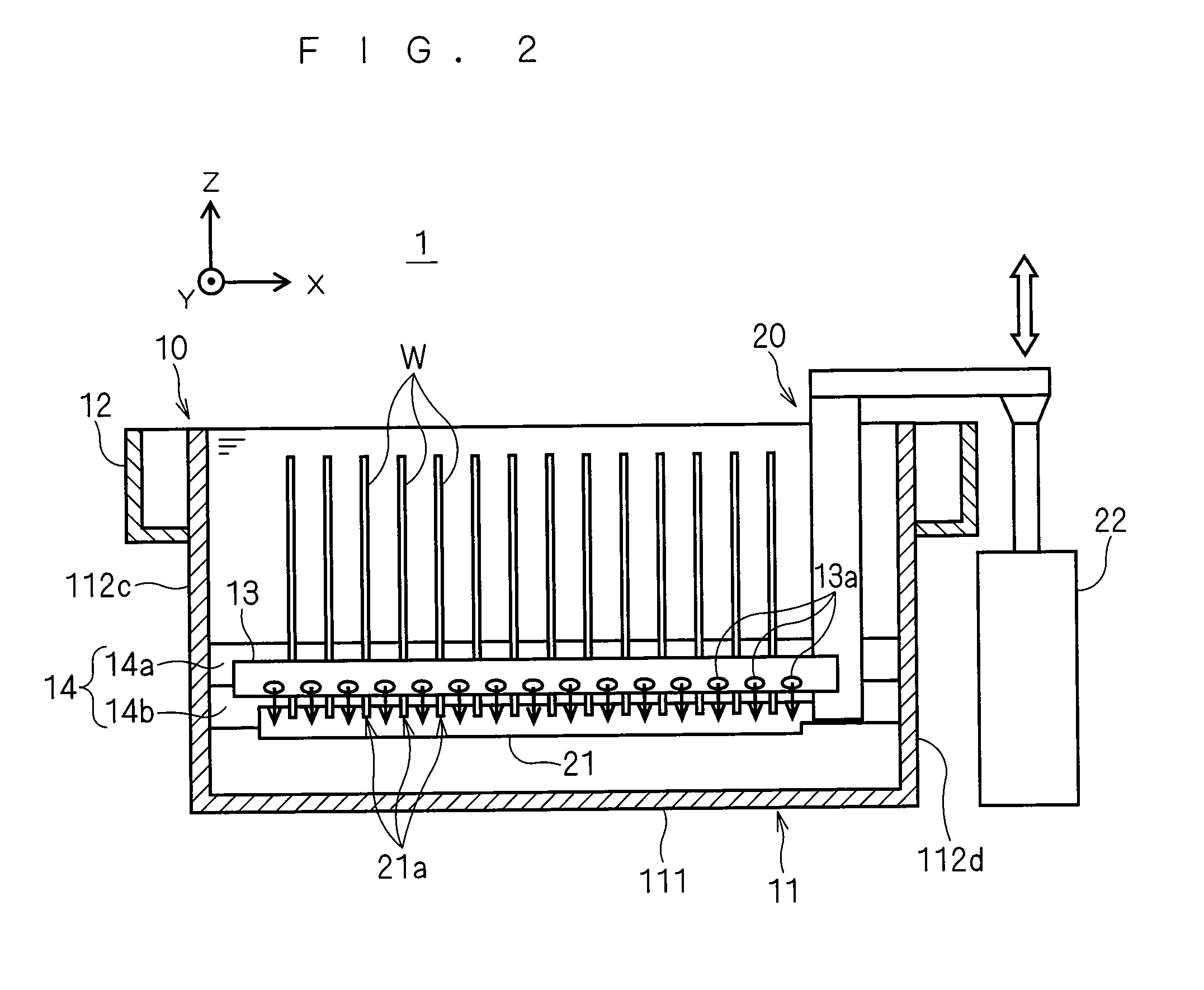 Apparatus for and method of processing substrate