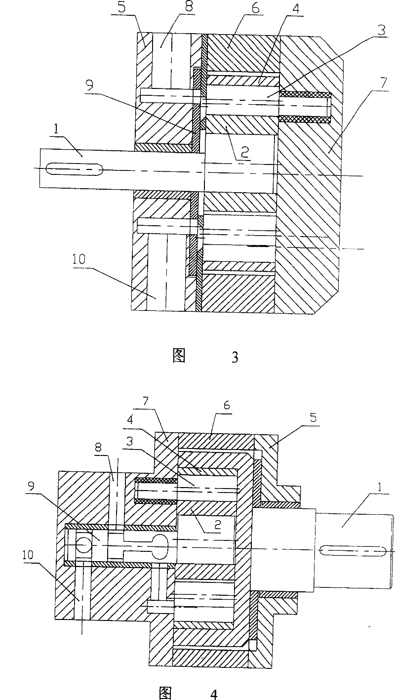 Cycloidal pin gear hydraulic pump