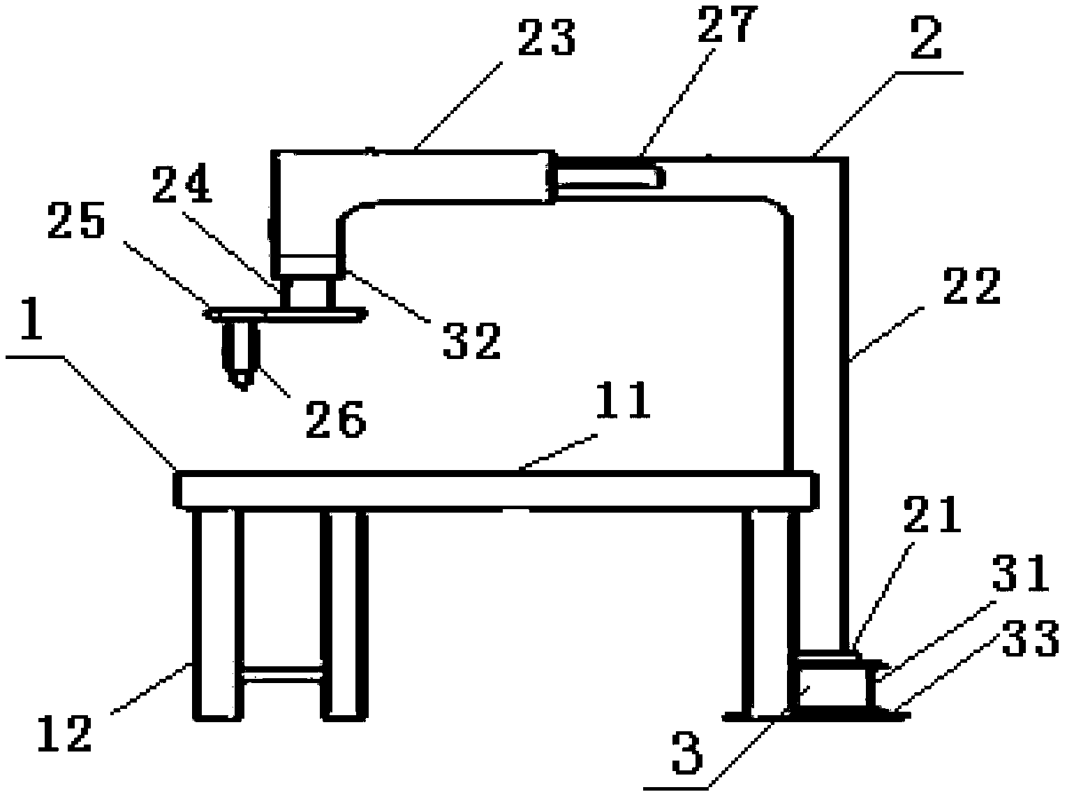 Full automatic glue injection machine