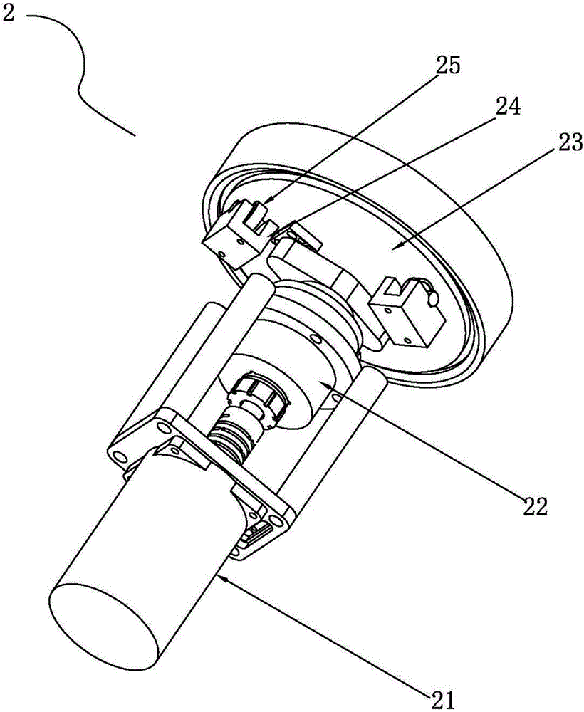 Automatic grinding machine used for grinding metal shell of USB interface