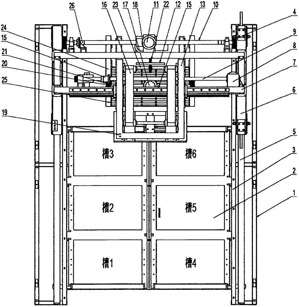 Matrix-type electroplating production line