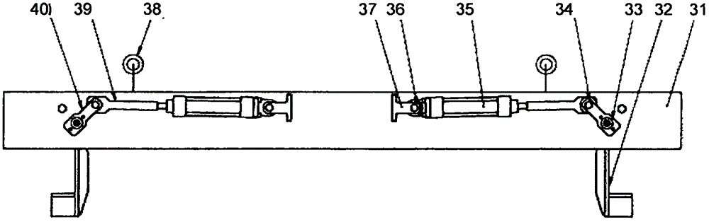 Matrix-type electroplating production line