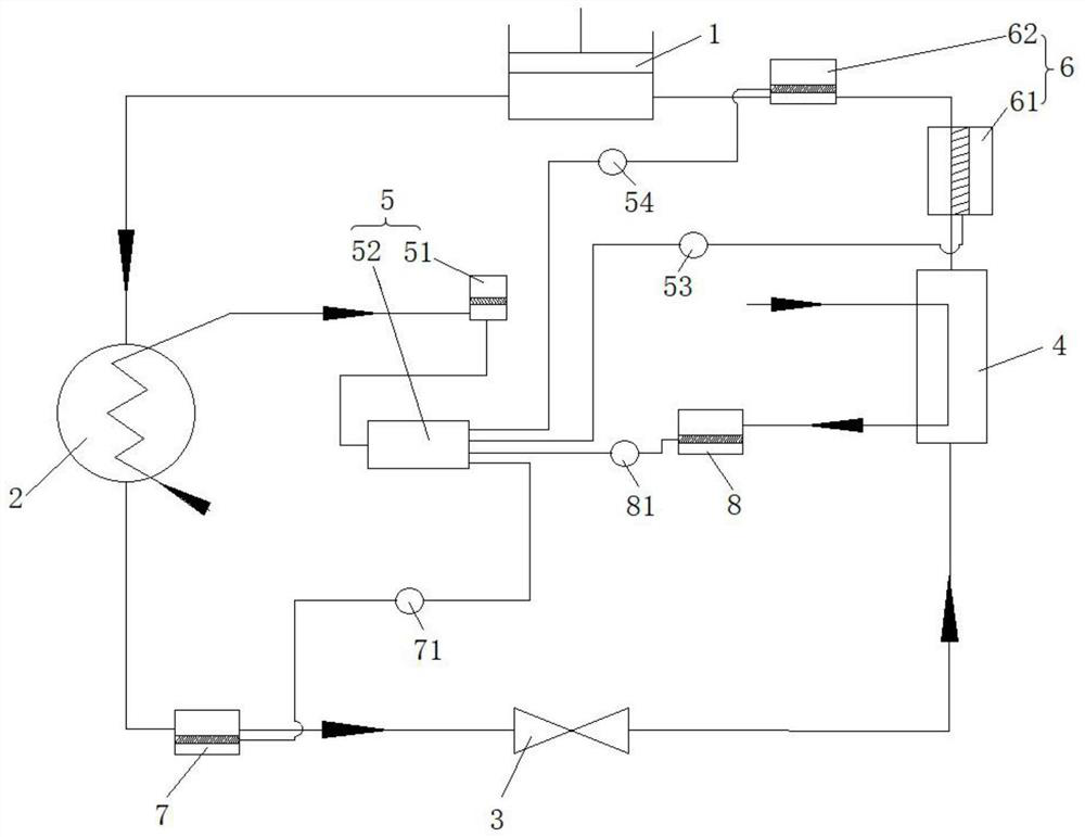 Refrigerating system, control method and air conditioner