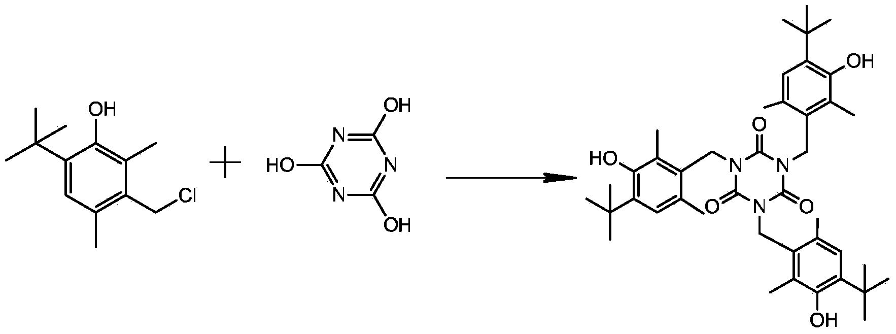 Synthesis method for antioxidant 1790