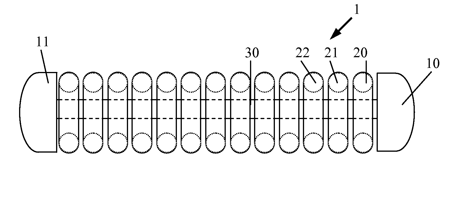 Fiducial marker with rings