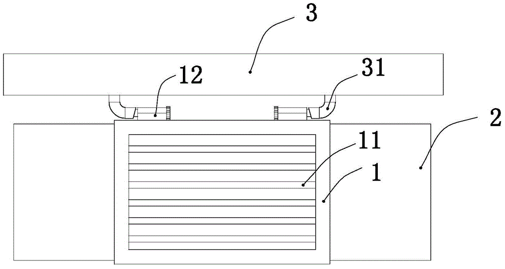 A wall-mounted folding bed