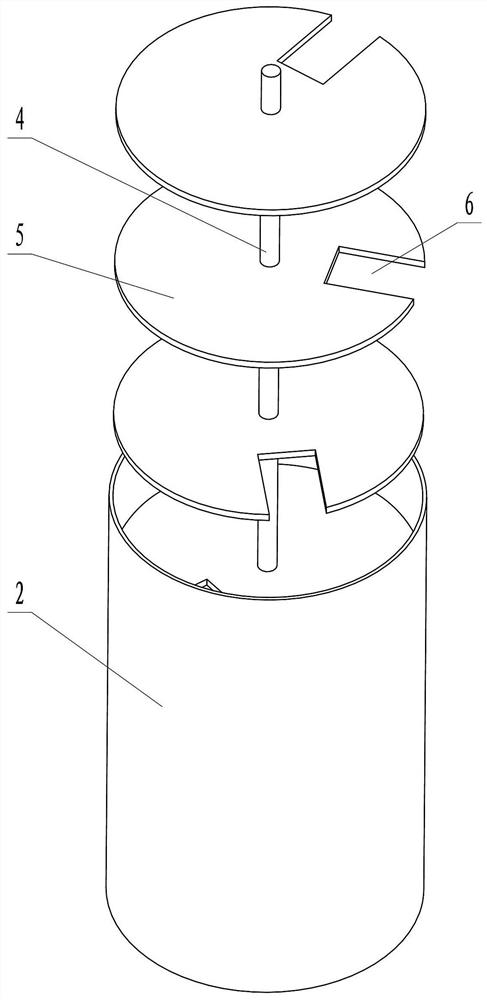 Internal disinfection device for medical mask