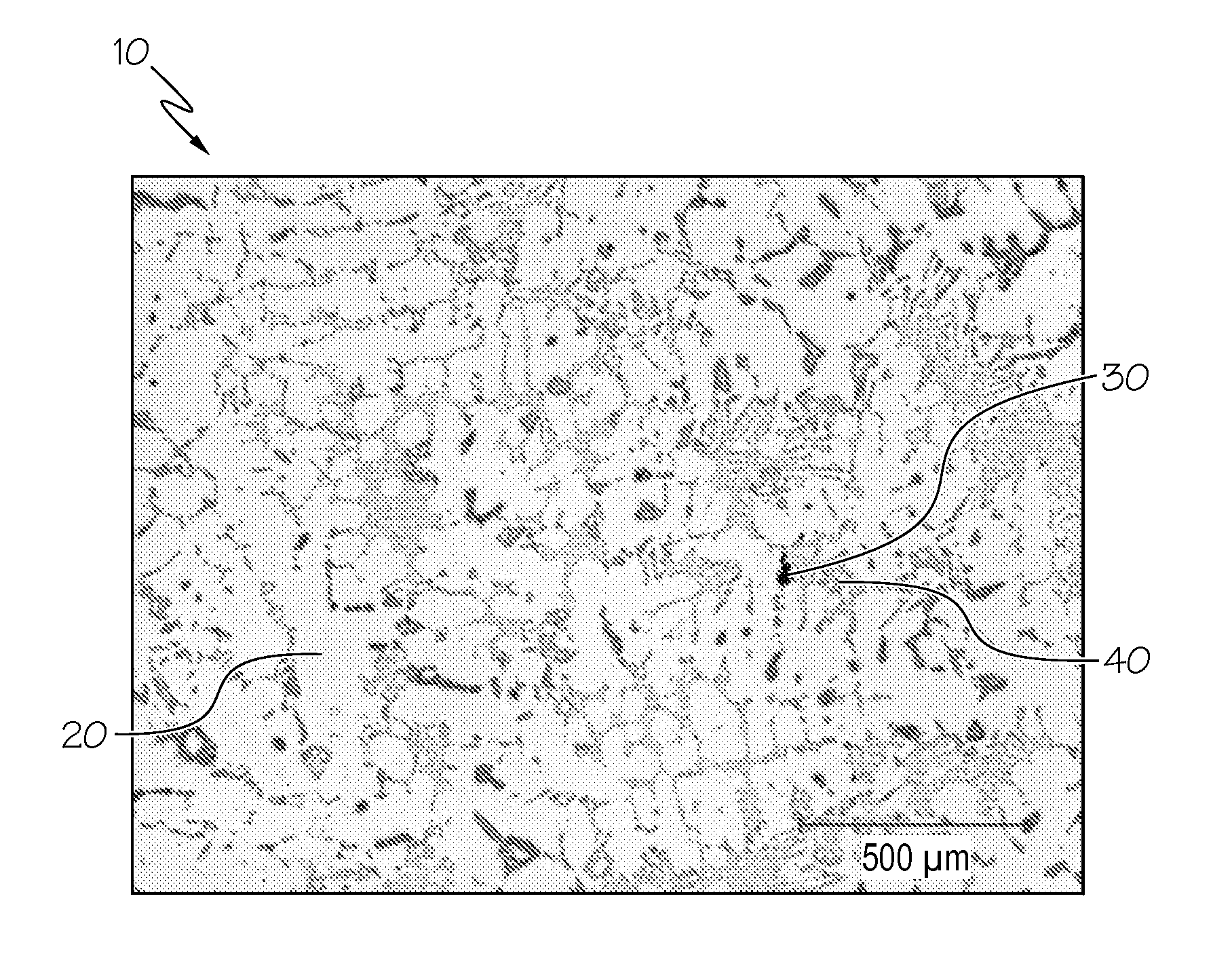 Method for automatic quantification of dendrite arm spacing in dendritic microstructures