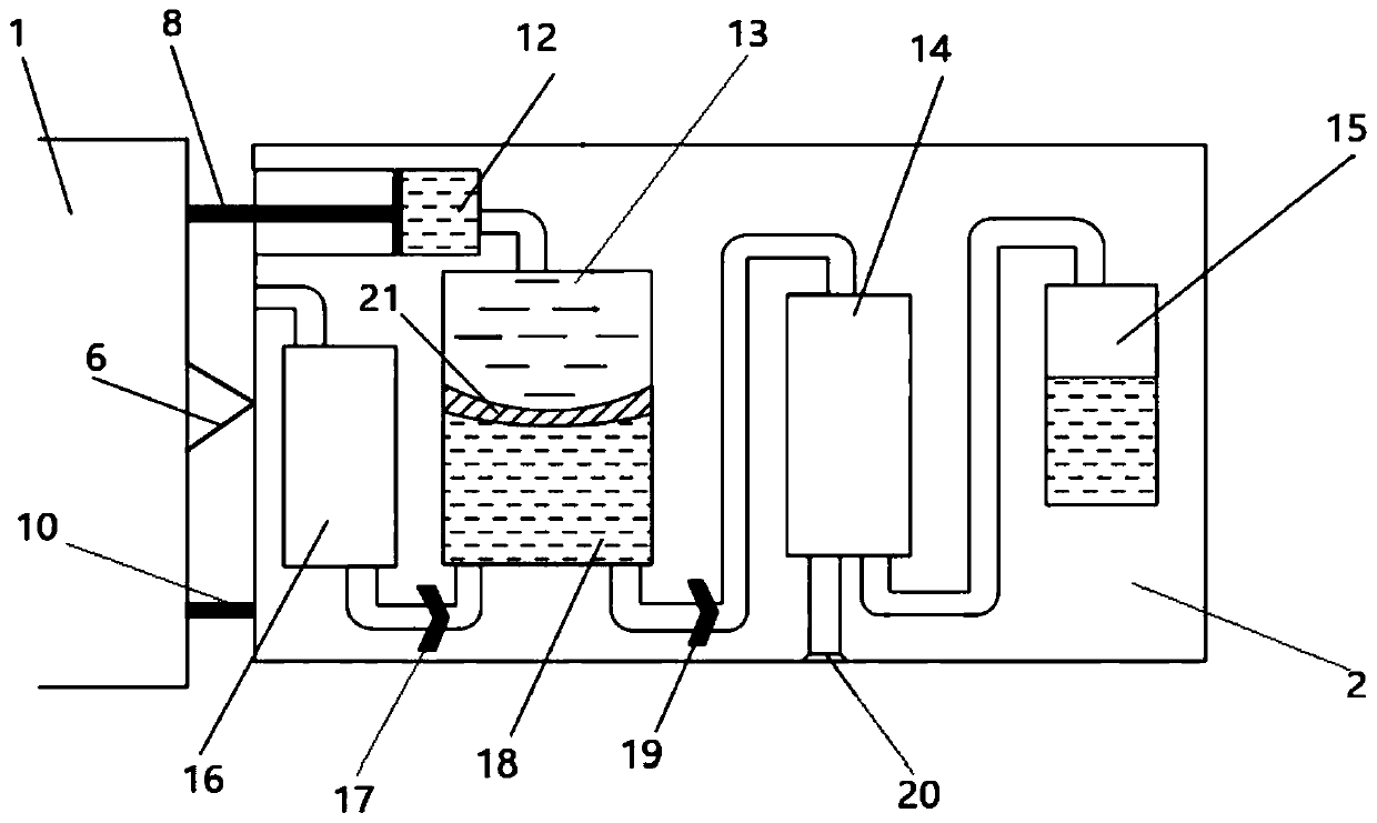 Wave-energy-based seawater desalination system