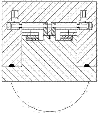 LED lighting lamp device stable in installation