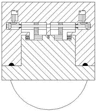 LED lighting lamp device stable in installation