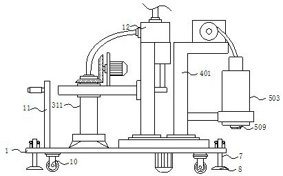 Icebreaking type seawater sampling device for monitoring water environment under ice