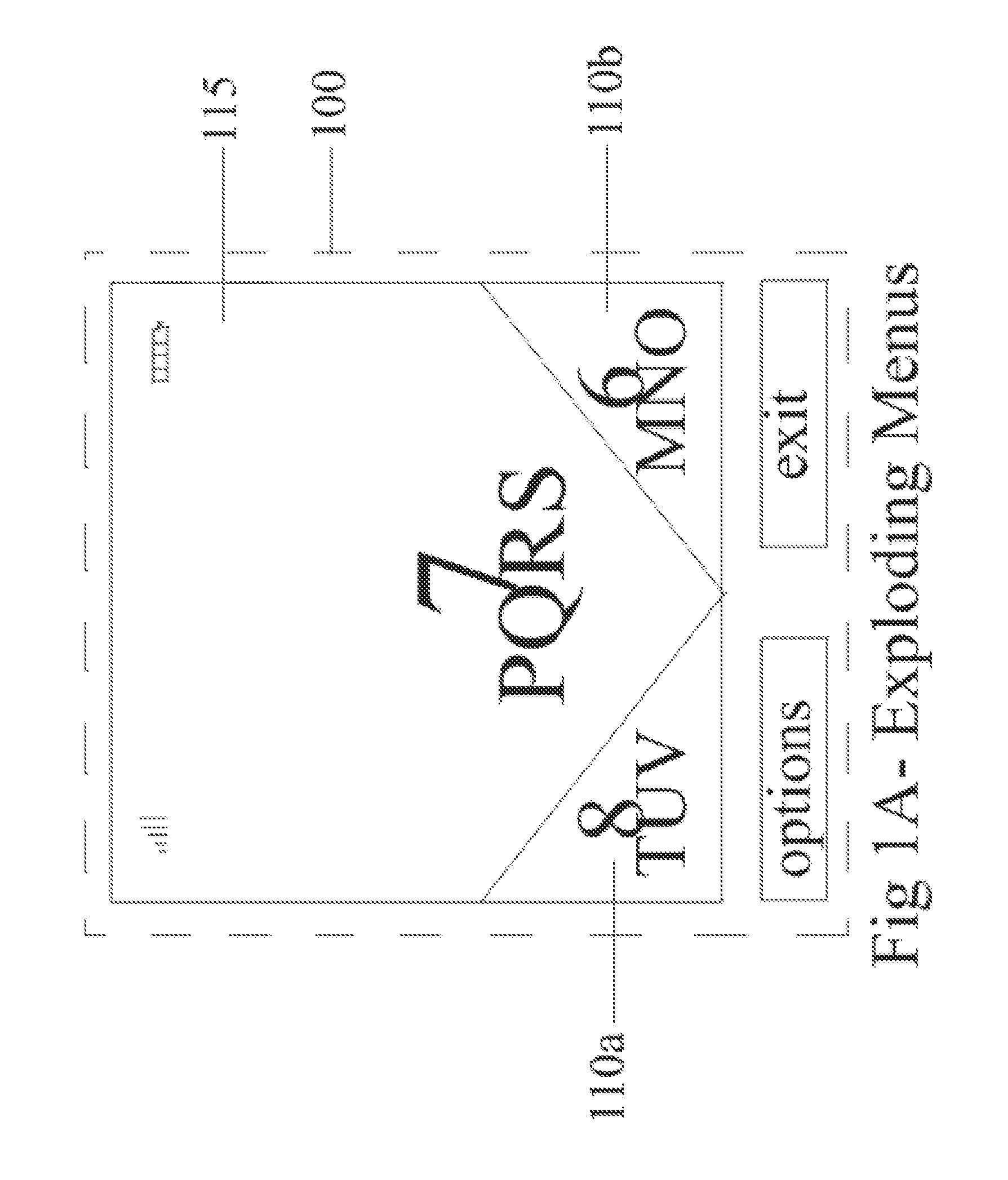 Dynamic visual feature coordination in an electronic hand held device