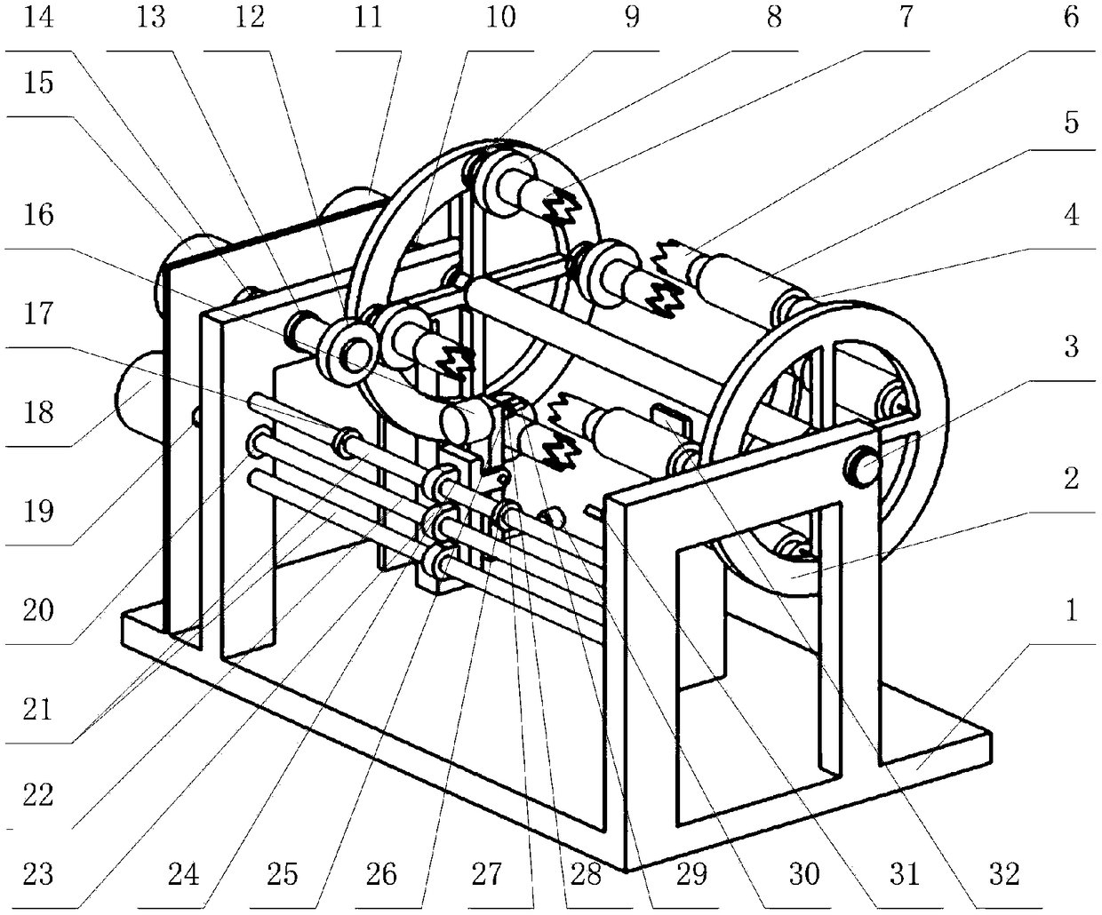 Use method of automatic peeling machine