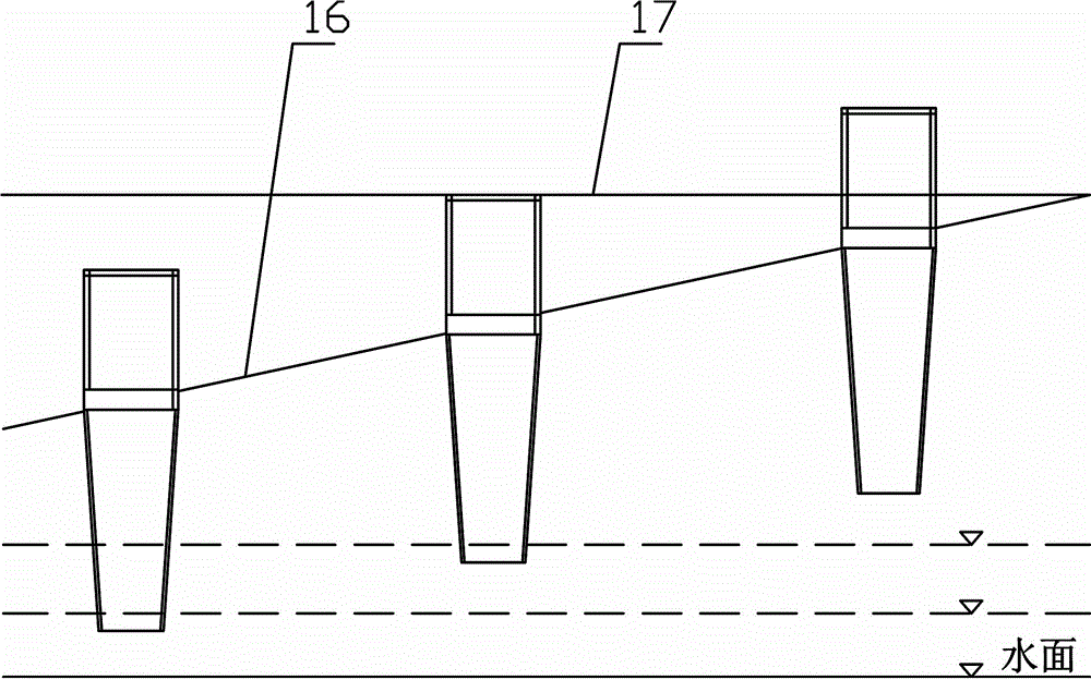 Quick loading and unloading device for port in mountain area