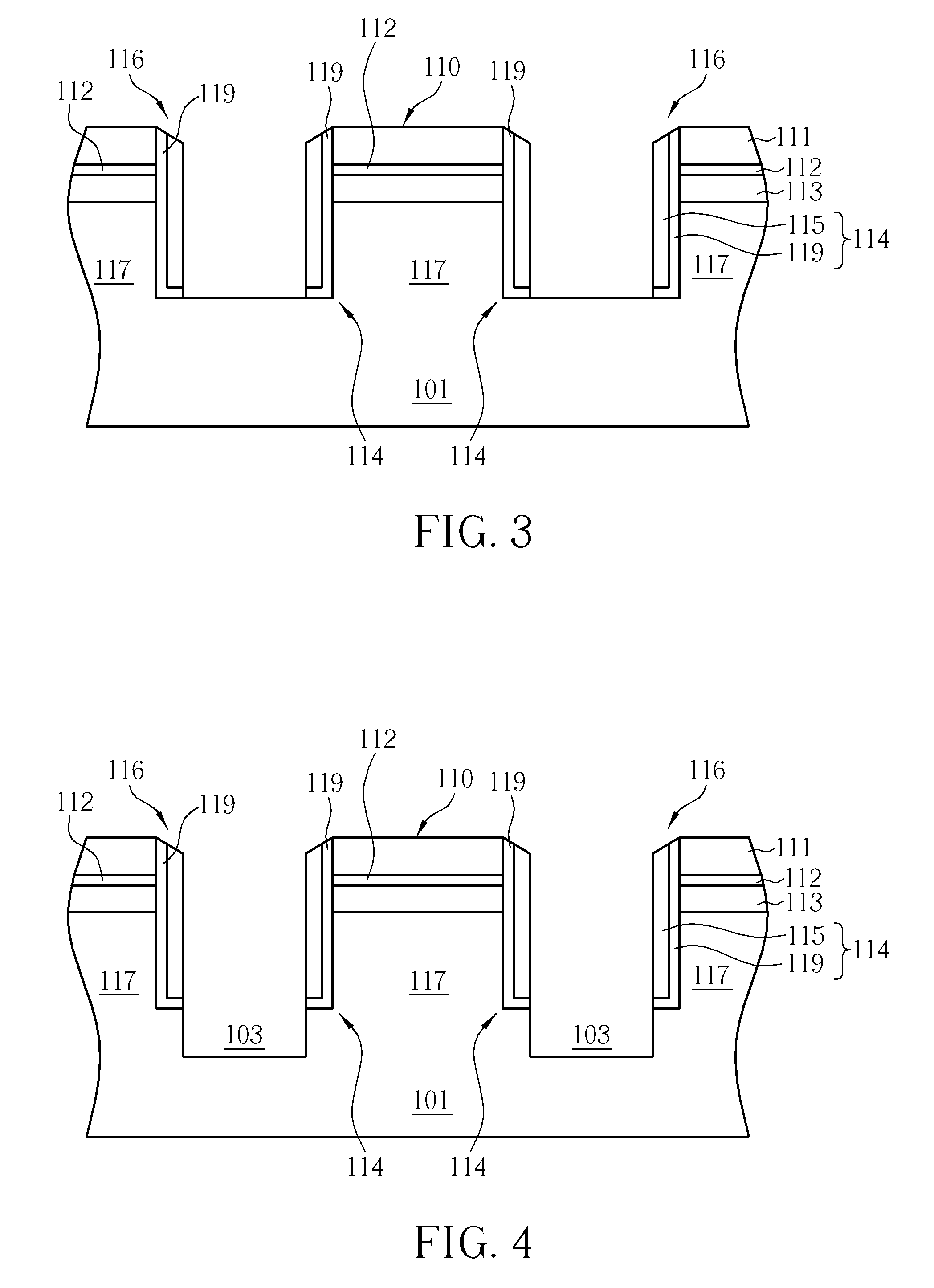 Finfet transistor structure and method for making the same