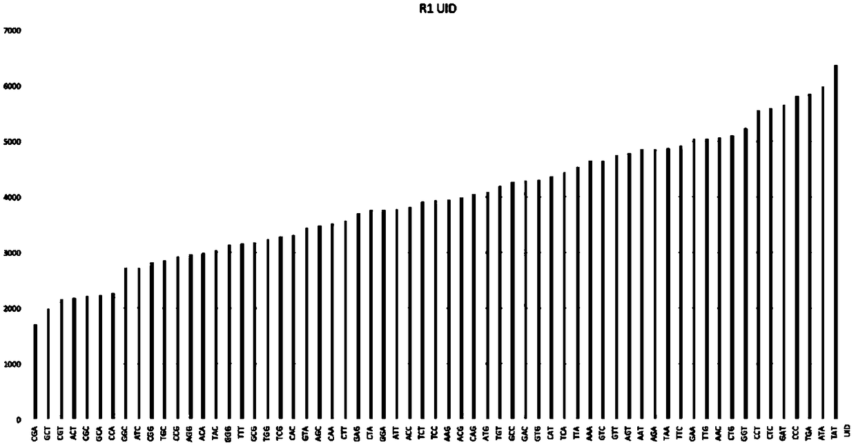 Double-terminal molecular tag connector, application thereof and sequencing library comprising same