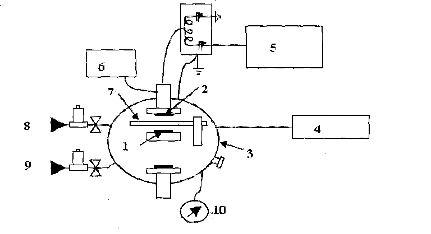 Yttrium-iron-garnet film structure and preparation method