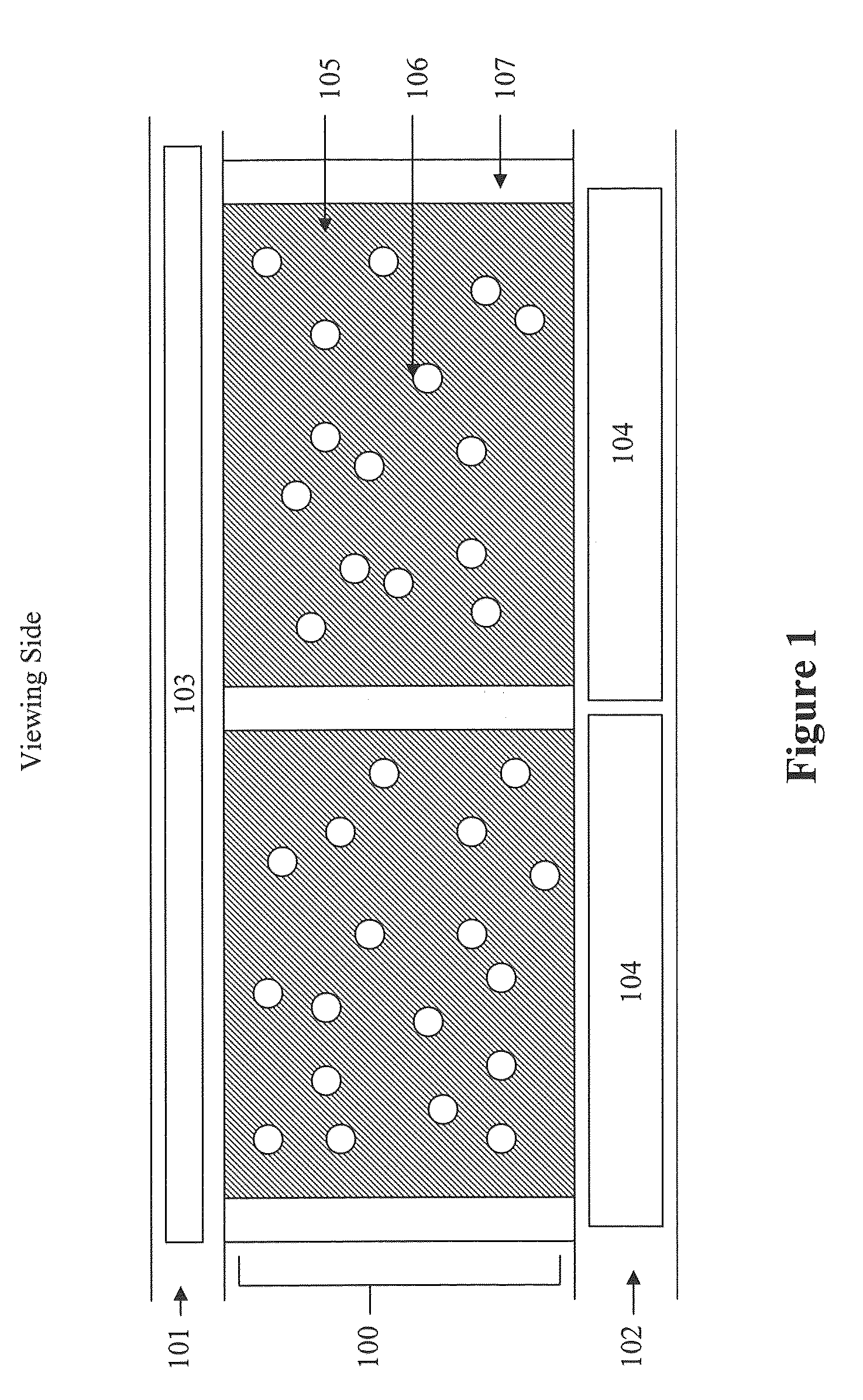 Multicolor display architecture using enhanced dark state