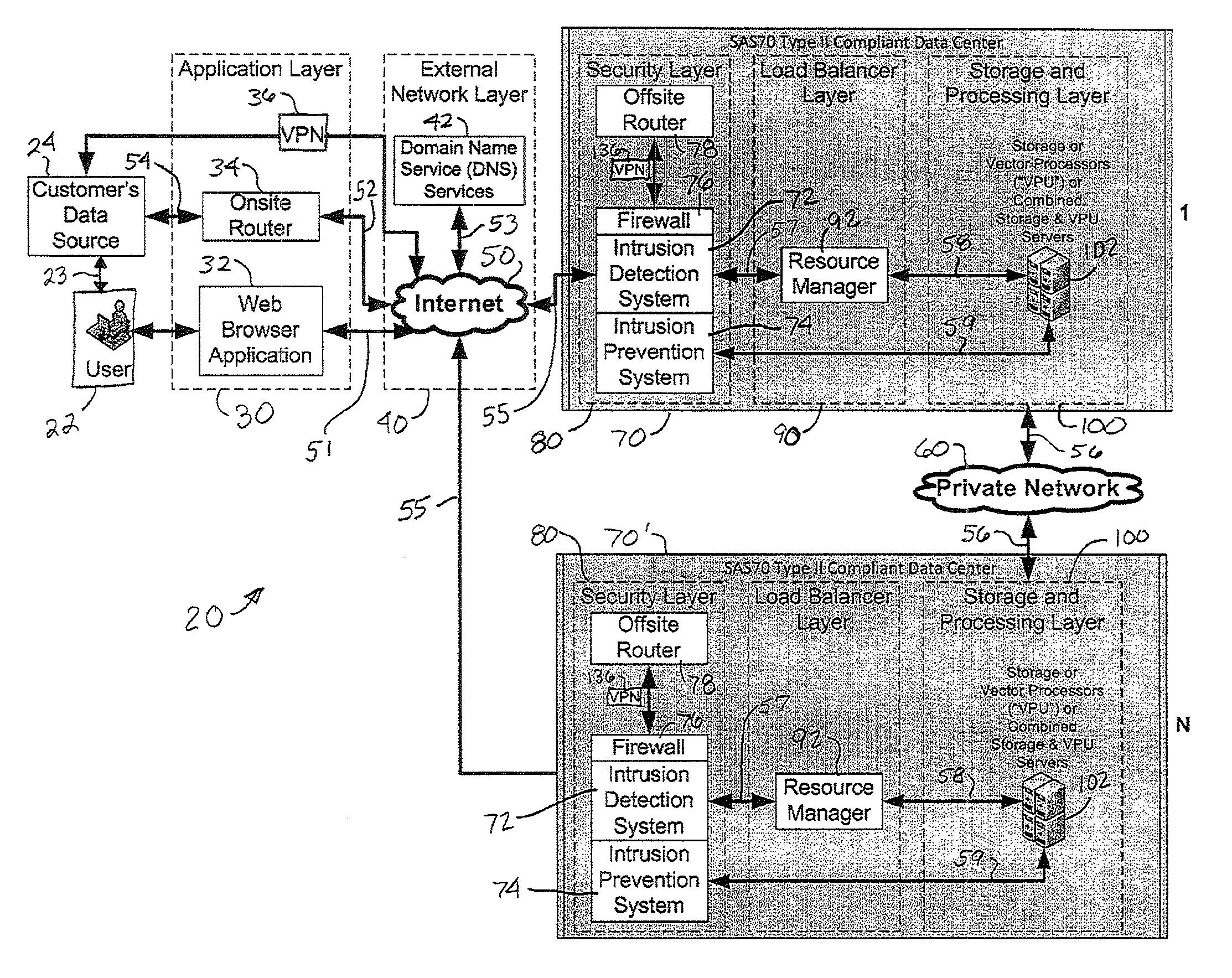 Method and system for fast access to advanced visualization of medical scans using a dedicated web portal