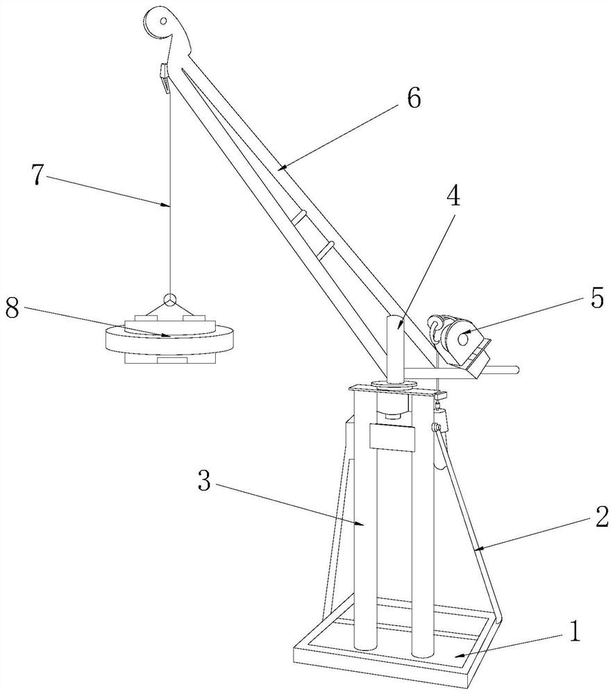 An automatic lifting machine for water conservancy projects with increased resistance and anti-detachment