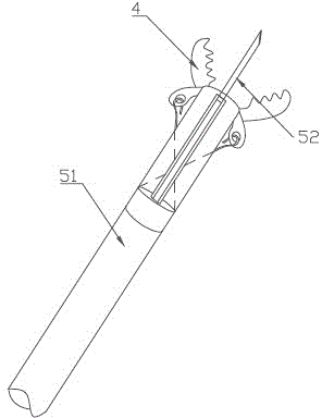 An automatic mucosal marker biopsy forceps