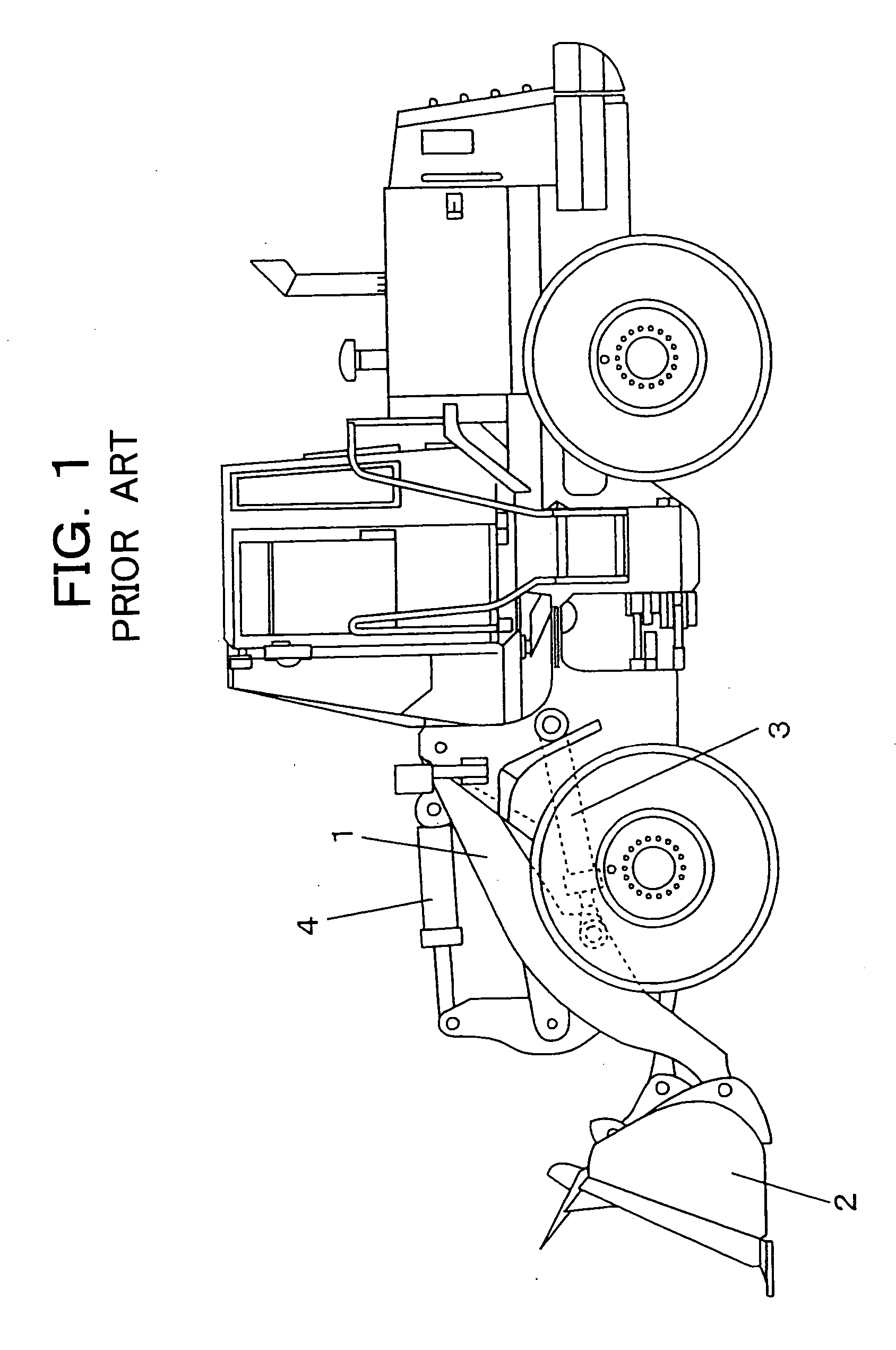 Hydraulic ride control system for working vehicle