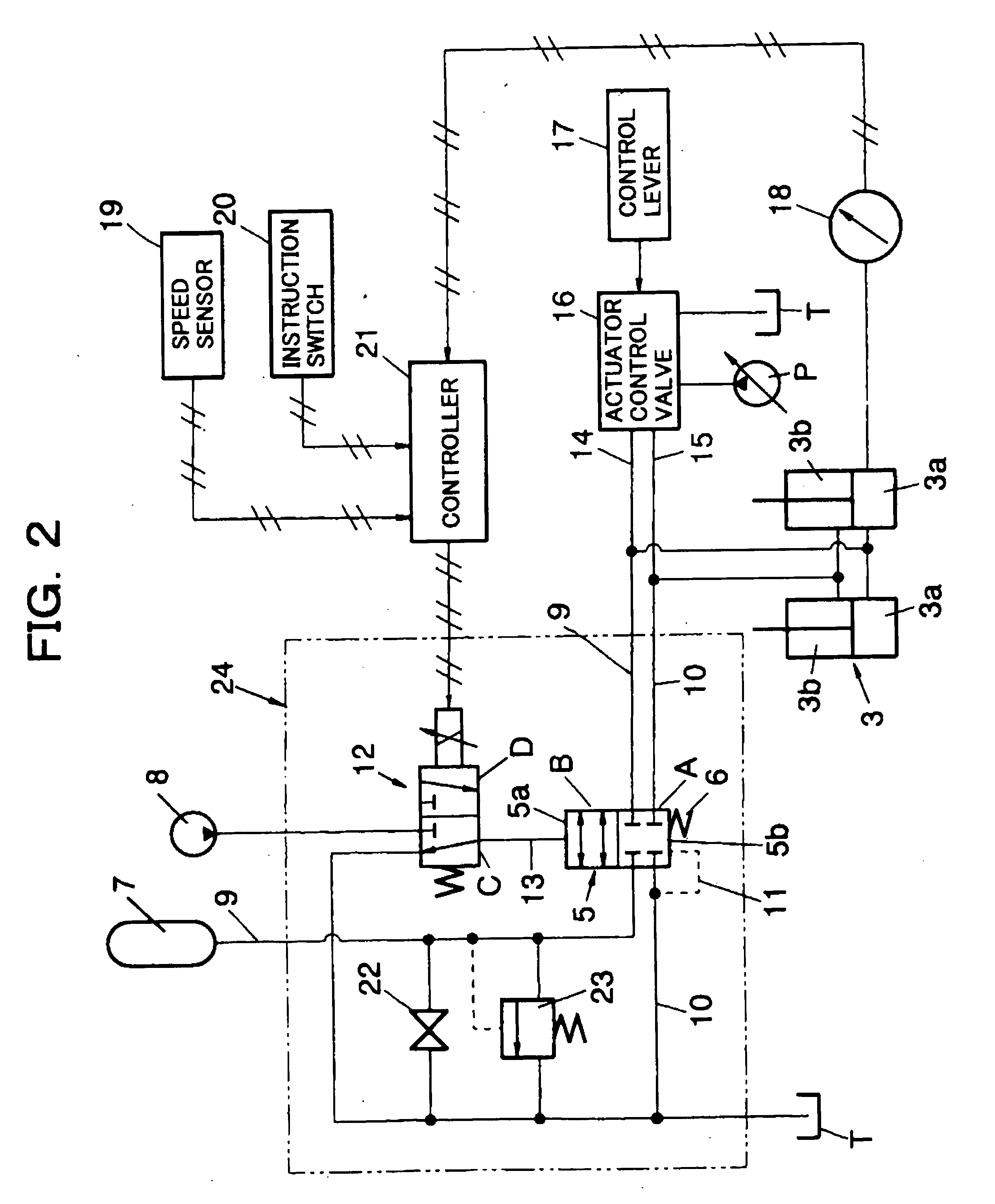 Hydraulic ride control system for working vehicle