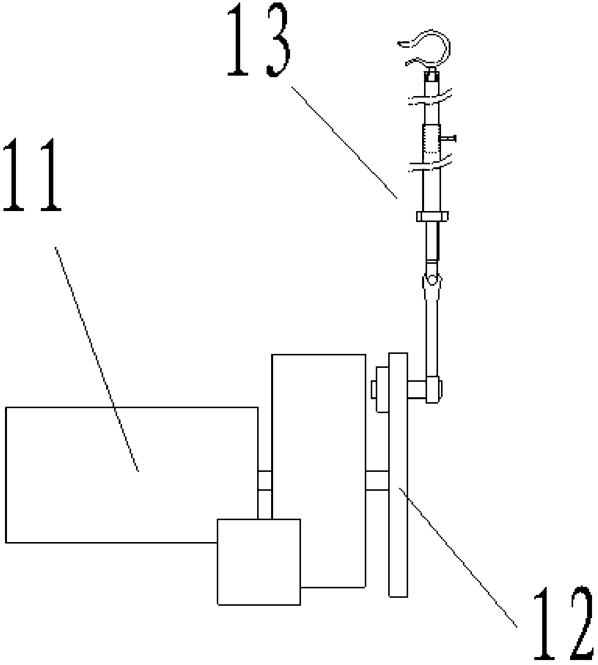 Automatic olive picking device