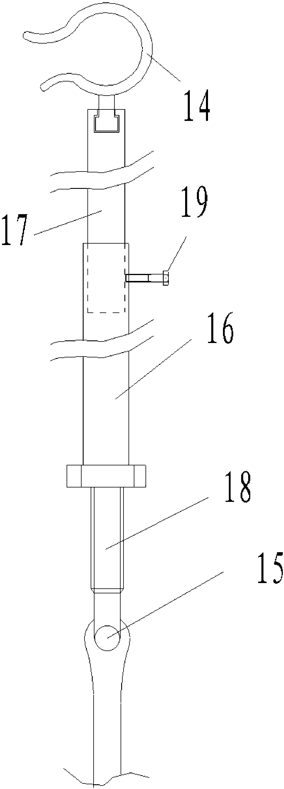 Automatic olive picking device