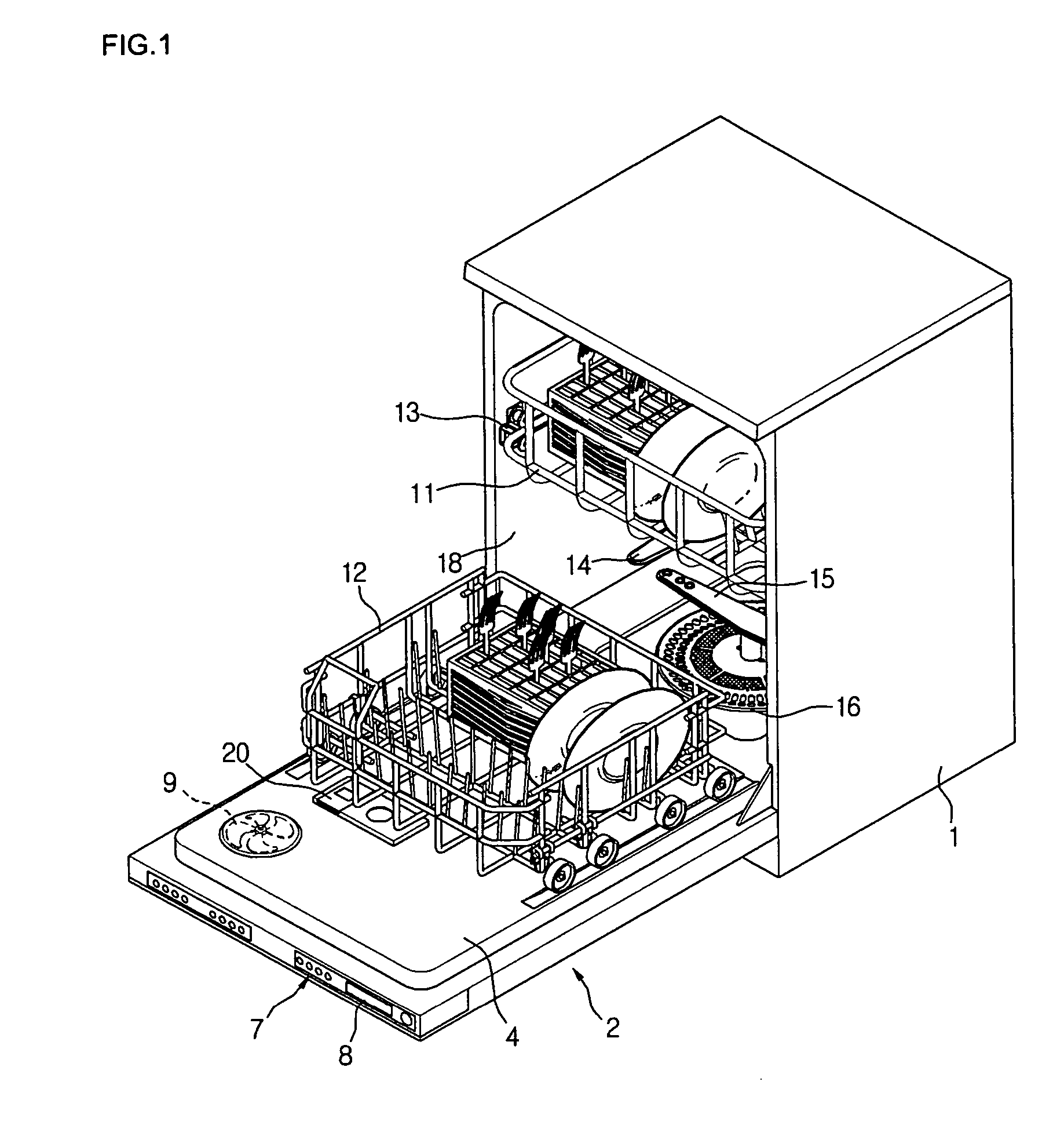 Dishwasher and method of controlling the same