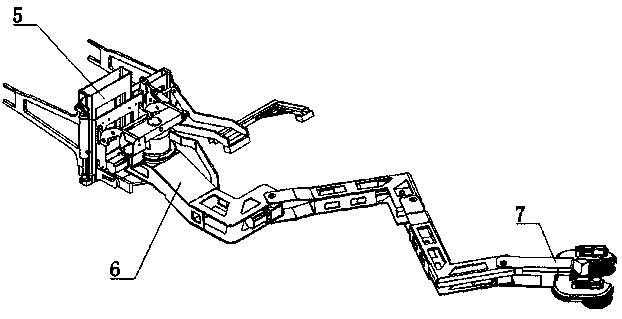 Garbage sweeping system, sweeping equipment and sweeping method