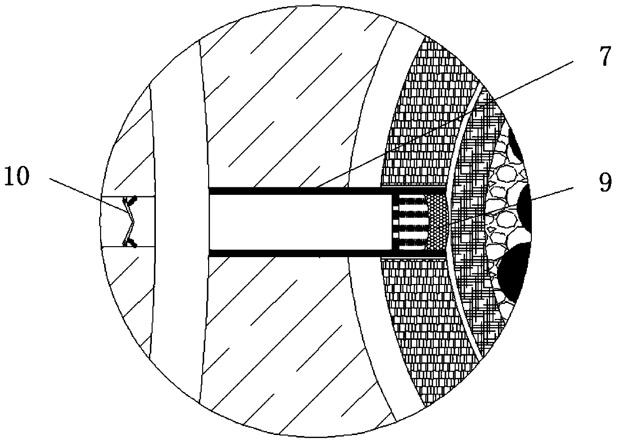 Cable fixing device capable of reducing cable abrasion