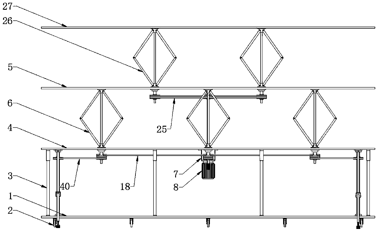 Article storage device for logistics