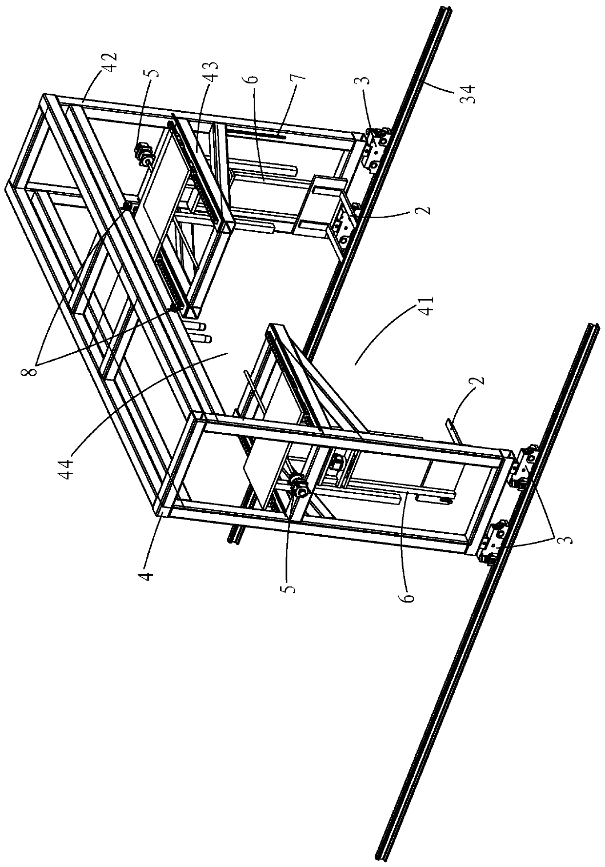 Feeding mechanism of container