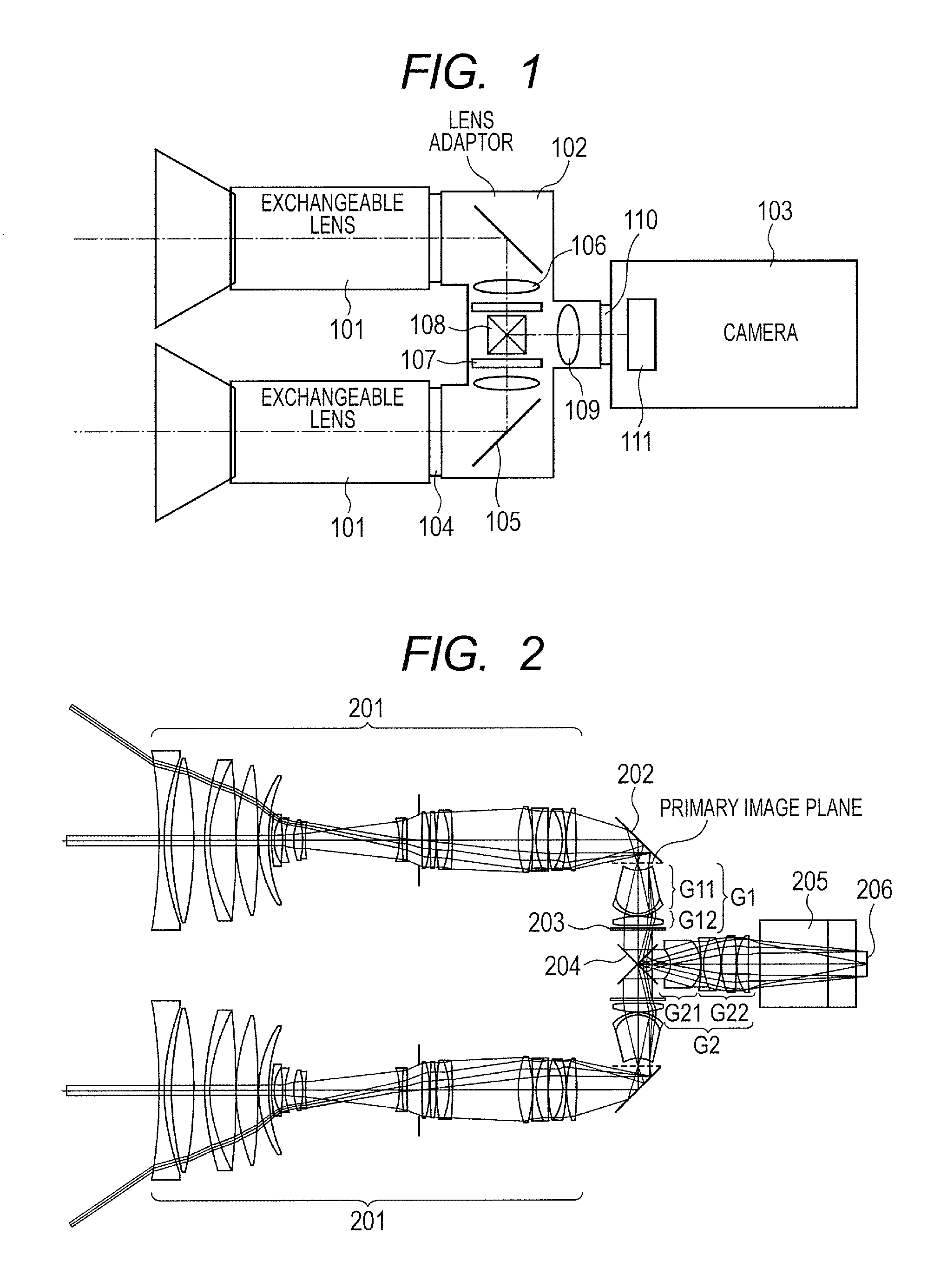 3D image pickup optical apparatus and 3D image pickup apparatus