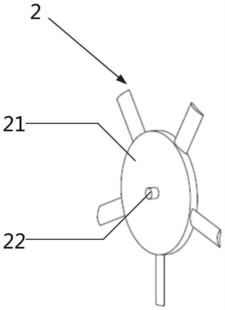 Brake cooling fan device