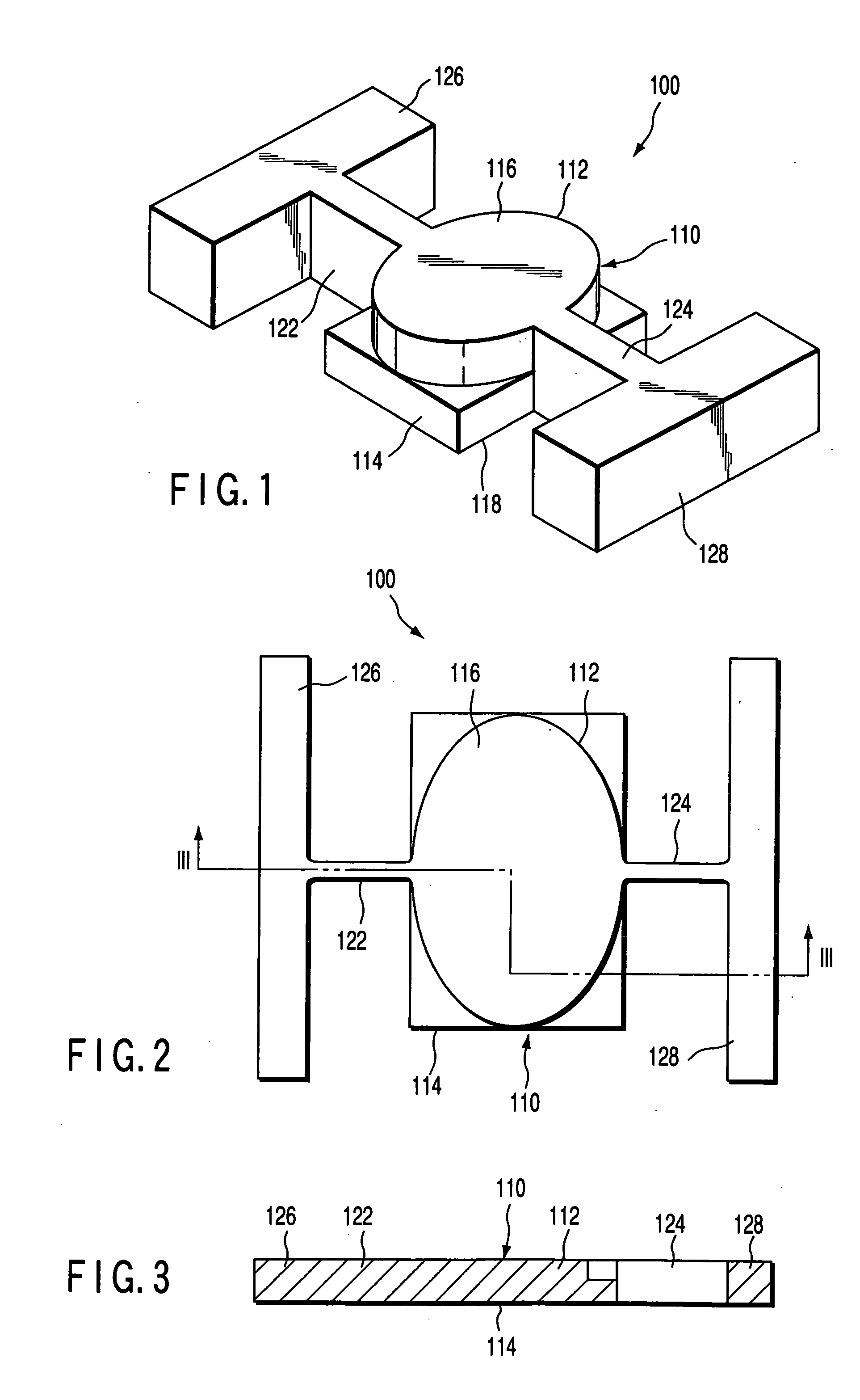 Mirror rocking member for optical deflector