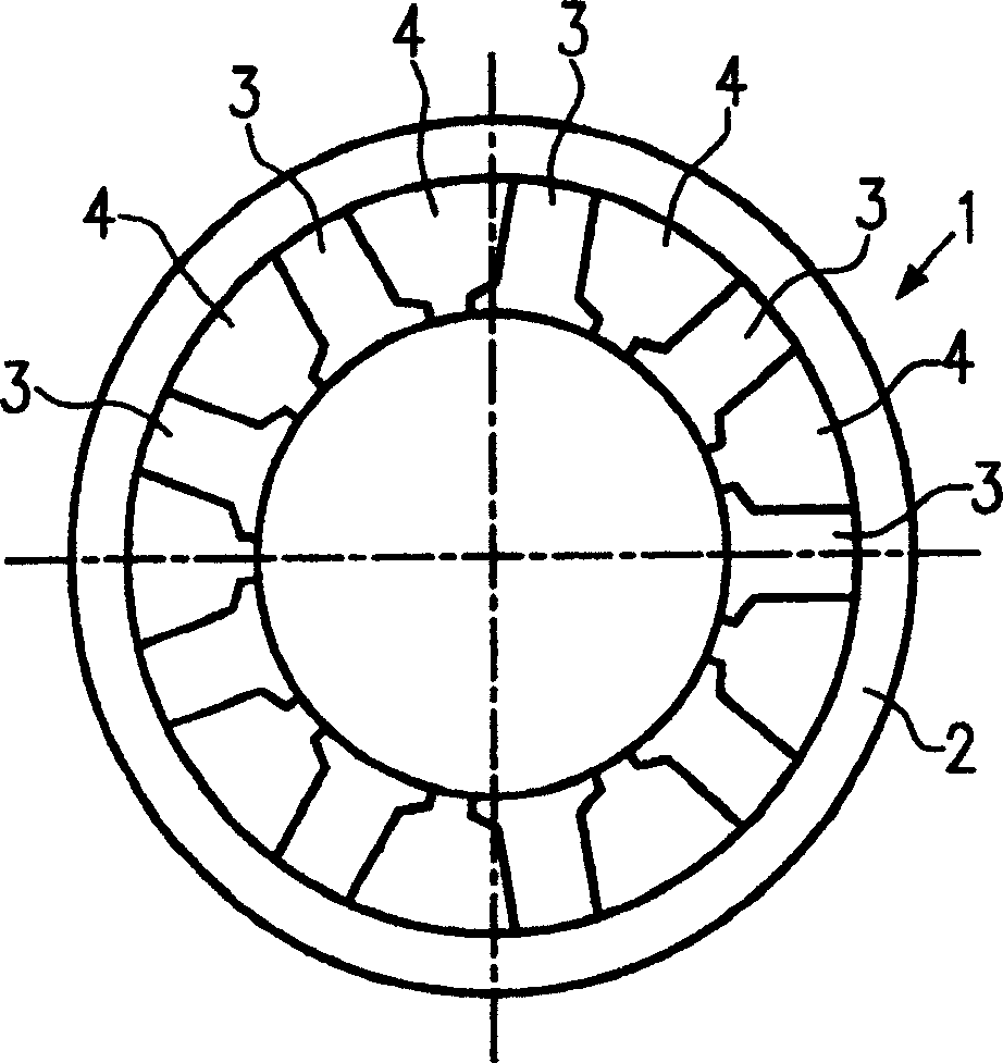 Method for producing a part with a coil and electric machine comprising such a part