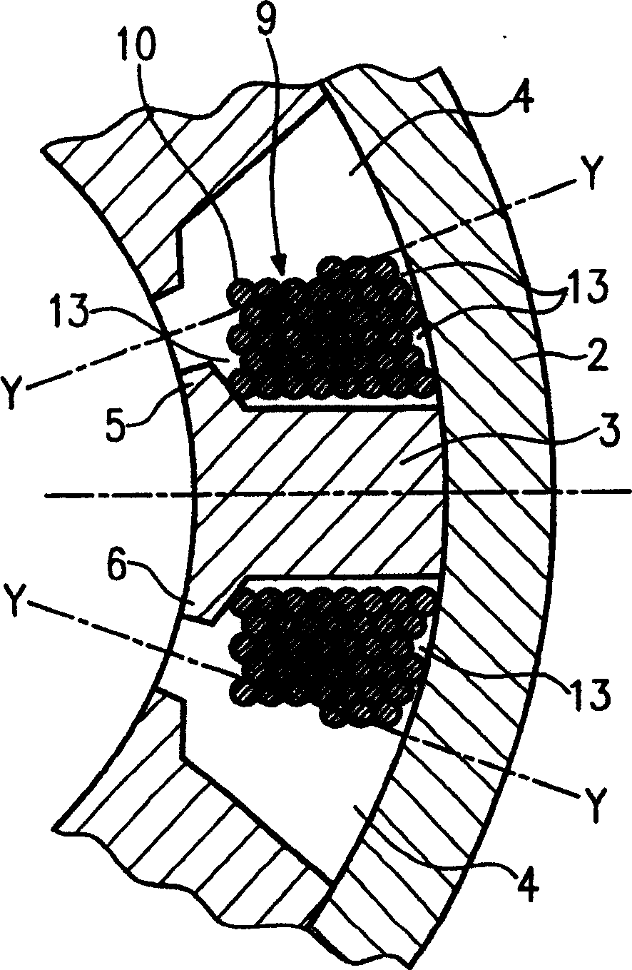 Method for producing a part with a coil and electric machine comprising such a part