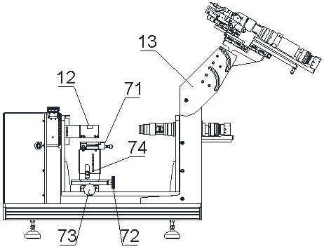 A 3D contact angle testing device and method using a polygonal mirror to refract the light path