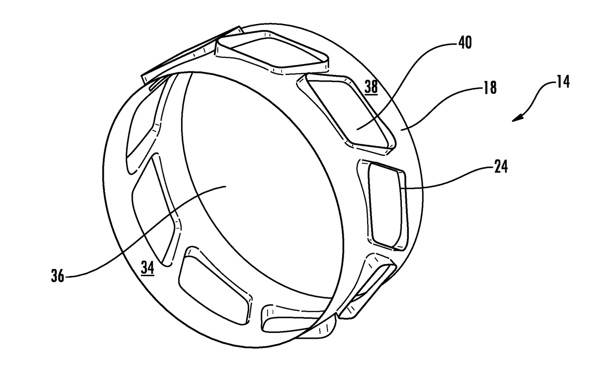 Acoustic damping system for a combustor of a gas turbine engine