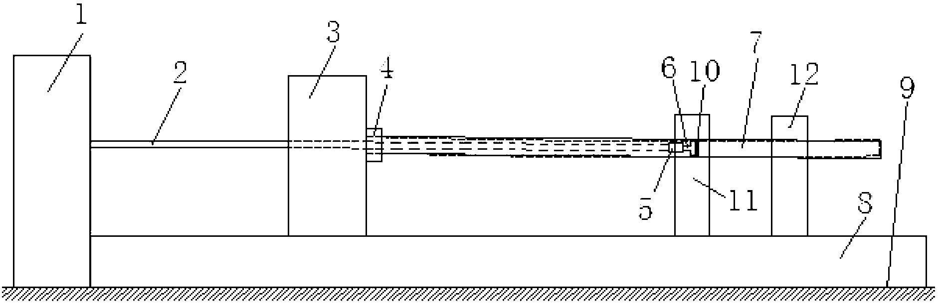 Positioning device and induction hardening equipment for straight round pipe fitting