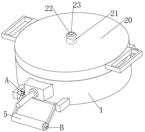 Detachable fixing cap type uterine contraction pressure probe